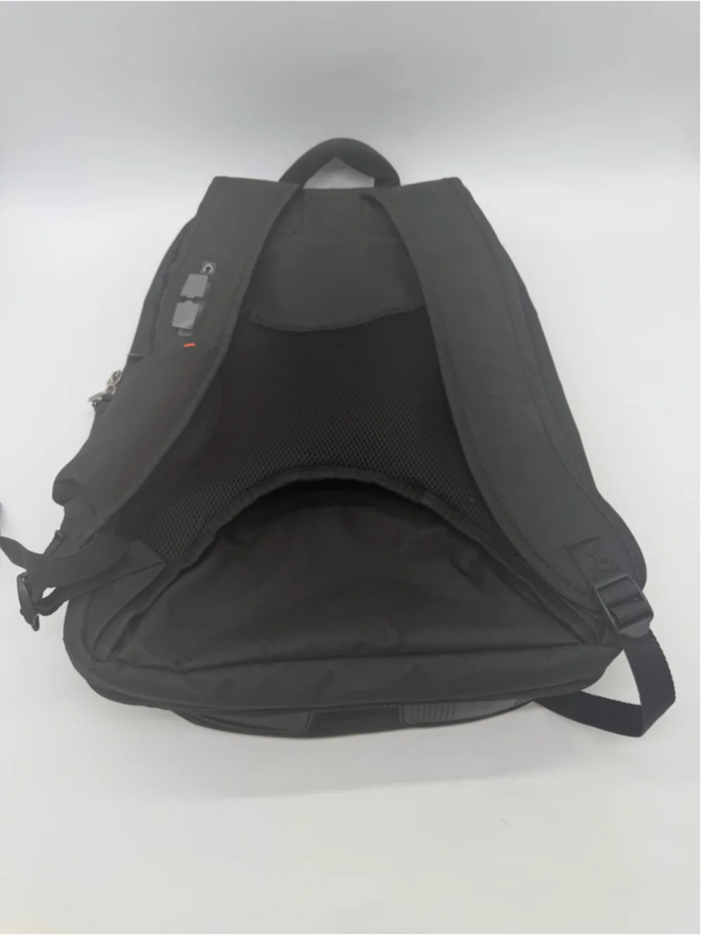 Apple Logo Black Backpack Large